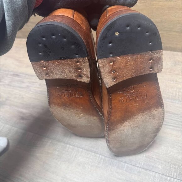 Bed Stu Genoa Brown Leather Lace Up Oxfords Men's Size 9.5 - Picture 4 of 7